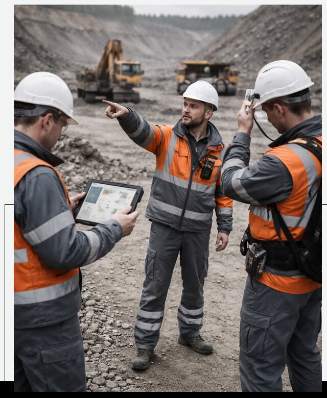 Система контроля персонала для горнодобывающей отрасли в Благовещенске