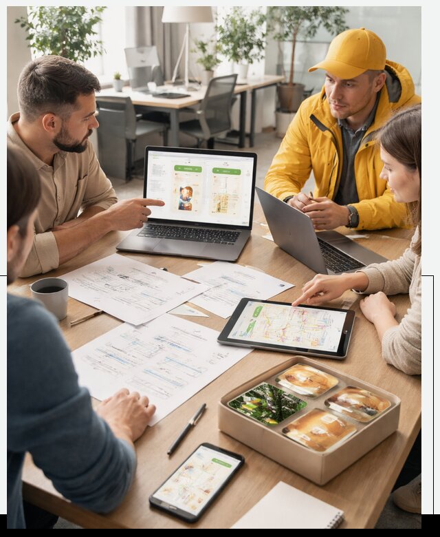 Разработка агрегатора доставки еды в Благовещенске от 15236 р., АвикейБгн